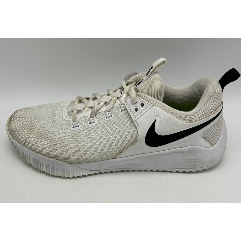 Nike Vollyball Shoes Womans 11 Zoom Hyperace 2 White Black AA0286-100